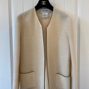 Chanel beige jacket/cardigan
